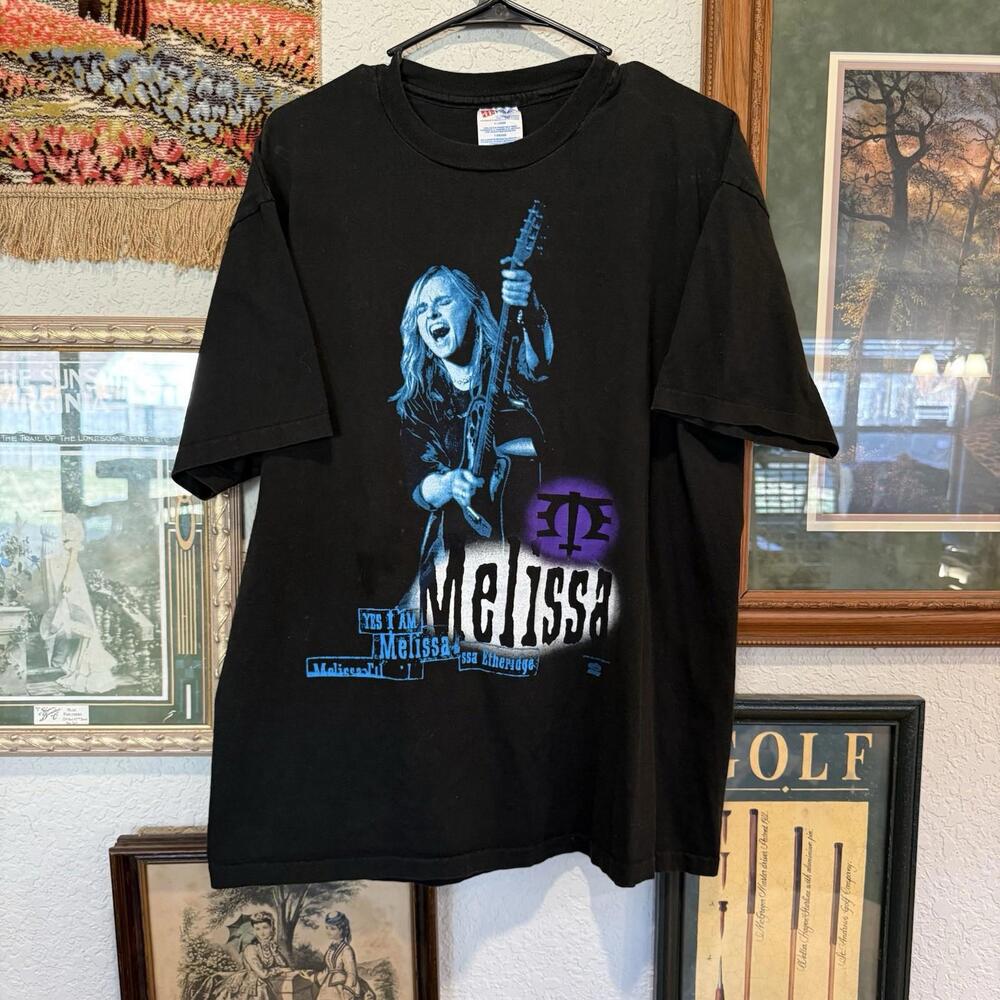 Vintage 90s NWOT RARE Melissa Etheridge Speak True Winterland Tour Shirt Size XL